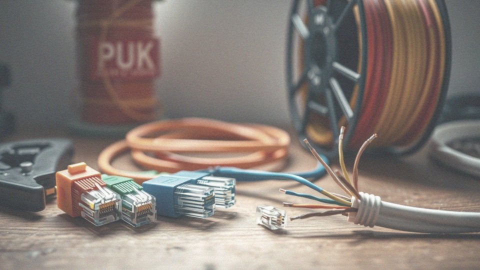 Jakie są różnice między standardami T568A a T568B?