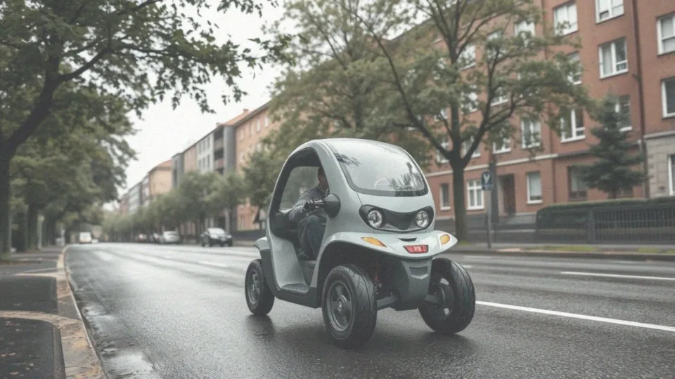 Jakie są zasady poruszania czterokołowcem lekkim?