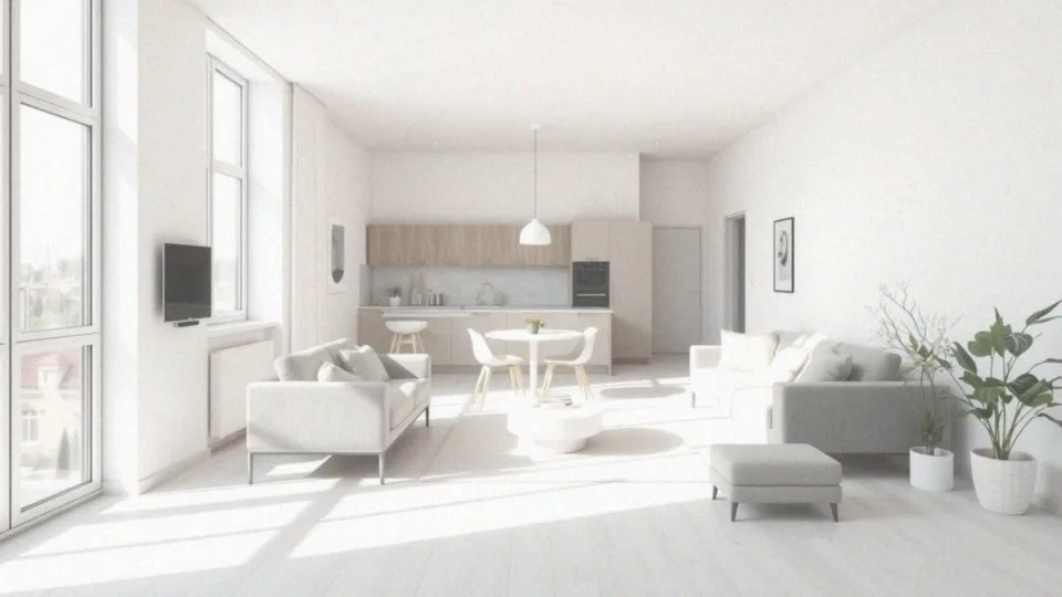 Jakie są warianty układu funkcjonalnego w projekcie mieszkania 50m2?