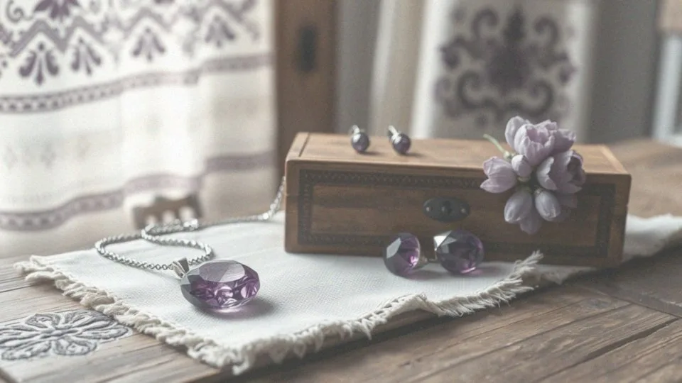 Jakie znaczenie ma noszenie biżuterii z ametystem dla Koziorożca?