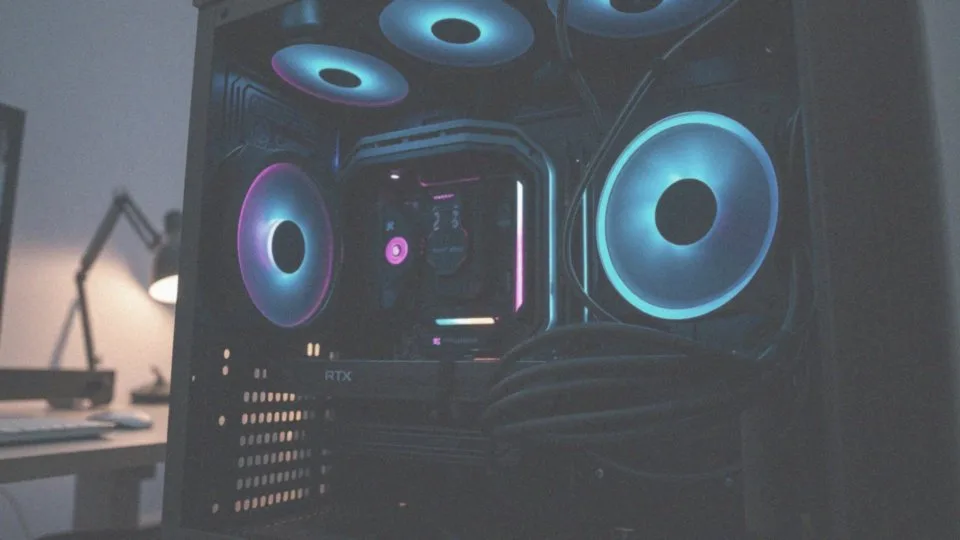 Jak zarządzać kablami w obudowie komputera z RTX 4070?