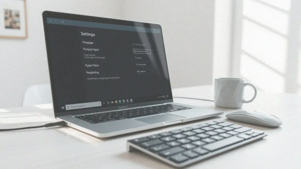 Jakie opcje znajdziesz w sekcji 'Język i wprowadzanie' w ustawieniach?