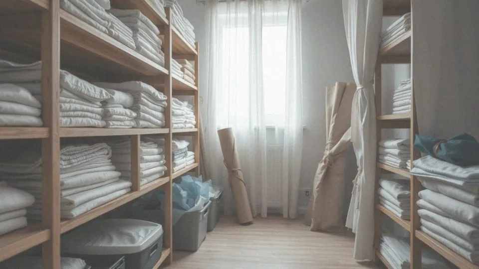 Jak przechowywać firanki, aby uniknąć zagnieceń?