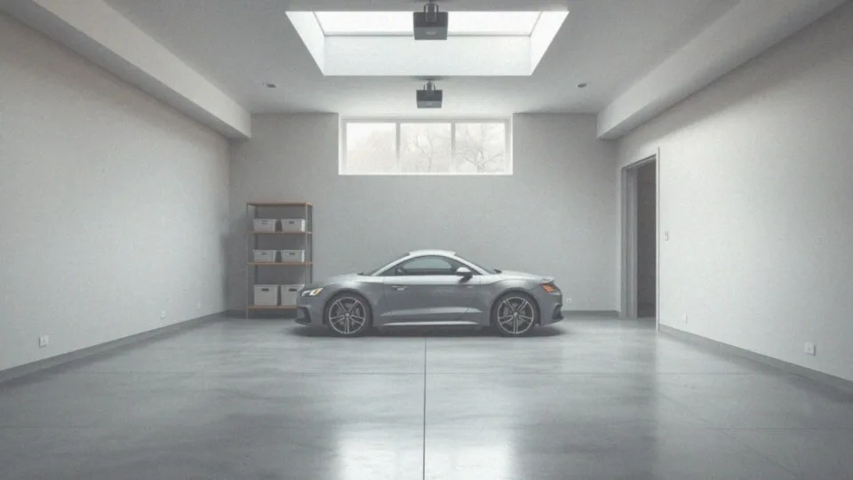 Jakie są różnice między garażem a pomieszczeniami mieszkalnymi w kontekście powierzchni użytkowej?