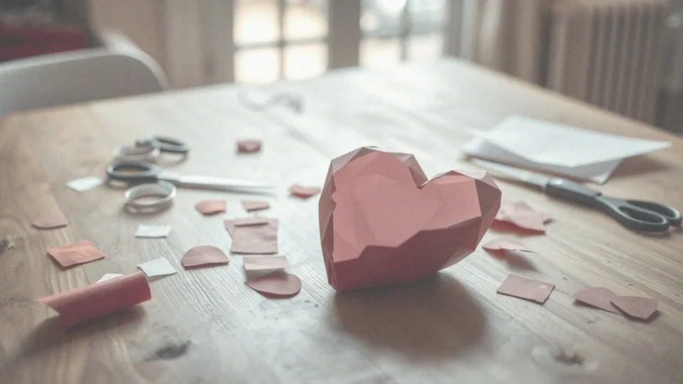 Jak zrobić serce 3D z papieru?