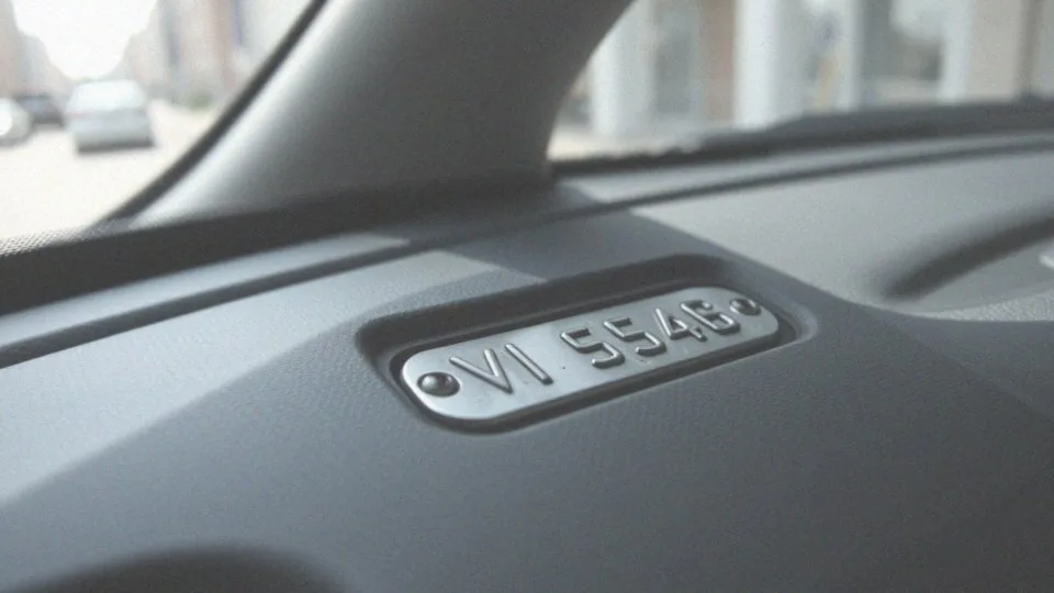 Jakie są sekcje numer VIN i co oznaczają?