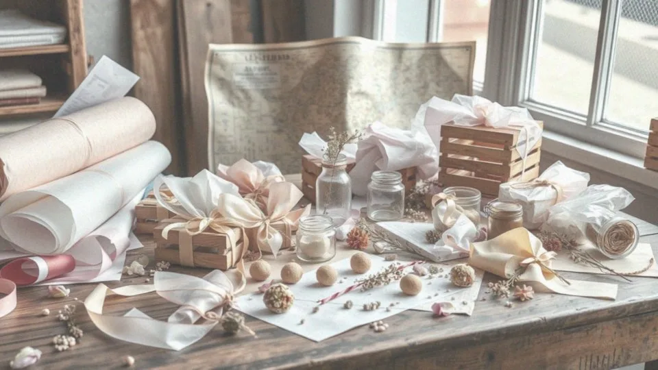 Jakie materiały wykorzystać do kreatywnego pakowania słodyczy?