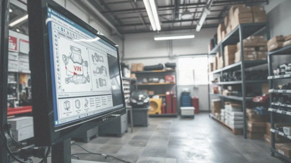 Jak działa wyszukiwanie części po VIN?