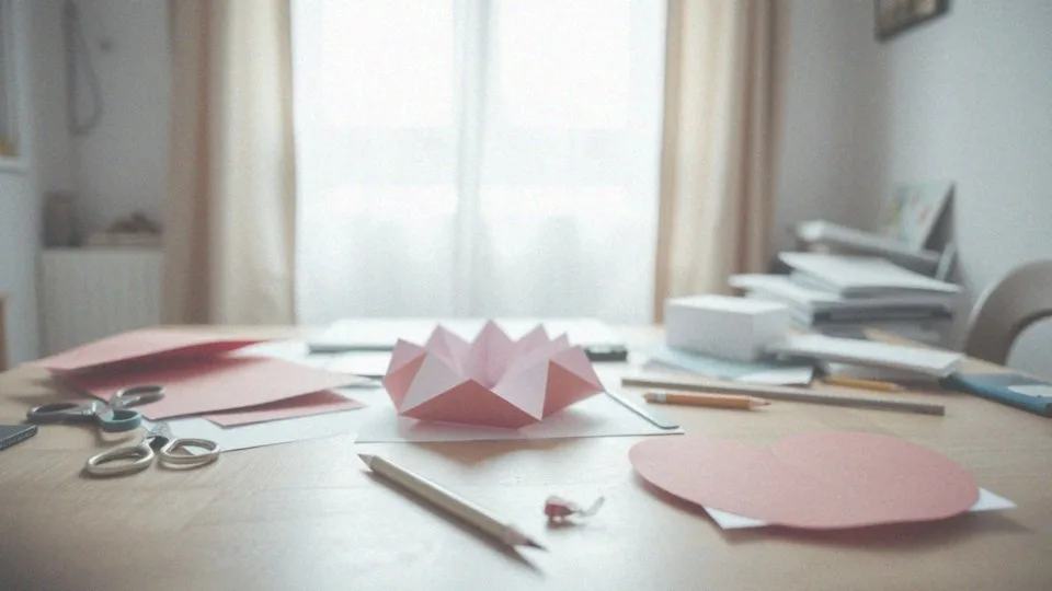 Jak zrobić harmonijkowe serce z papieru?