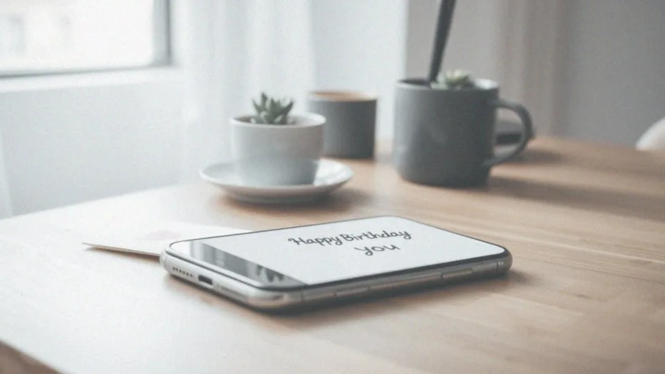 Dlaczego krótkie życzenia urodzinowe są skuteczne?