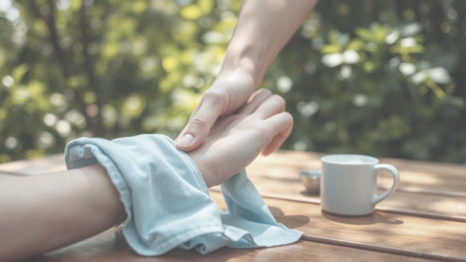 Jak stosować chłodne okłady na obrzęk po użądleniu pszczoły?