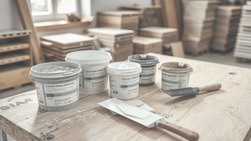 Jak różne typy klejów wpływają na czas schnięcia?