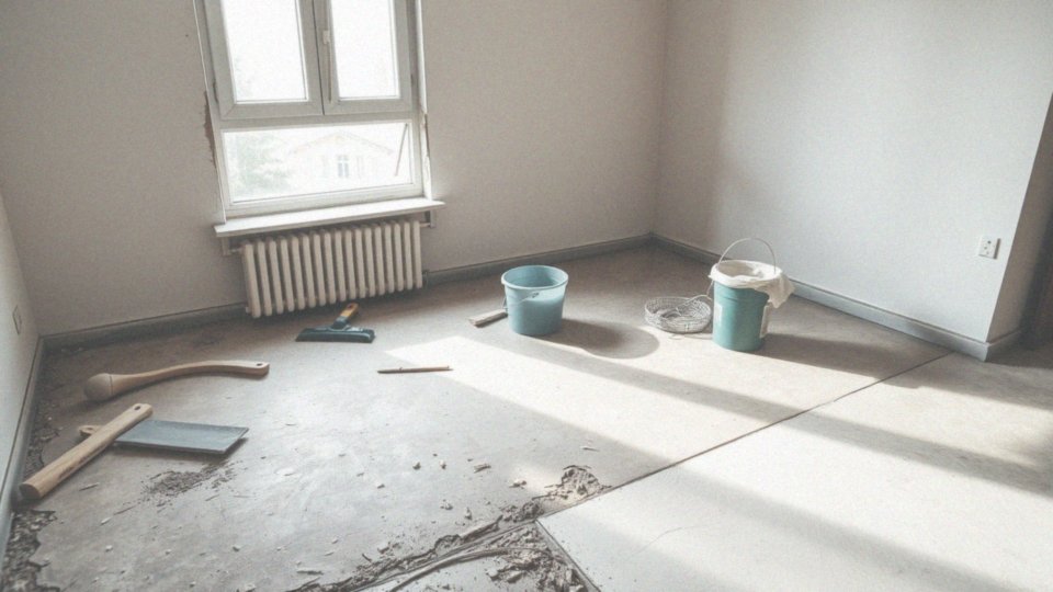 Jak przygotować podłoże przed położeniem linoleum?
