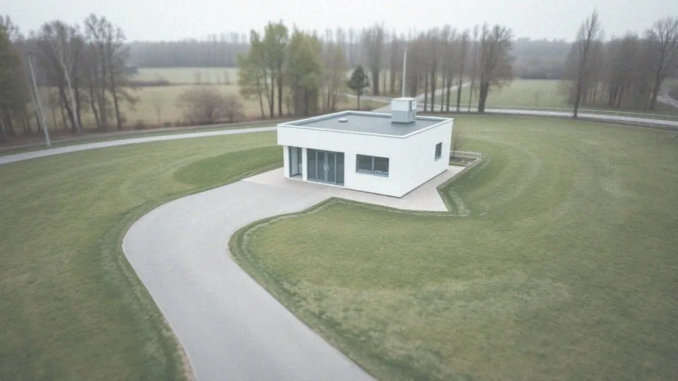 Jak powierzchnia zabudowy jest definiowana w Polskiej Normie PN-ISO 9836?