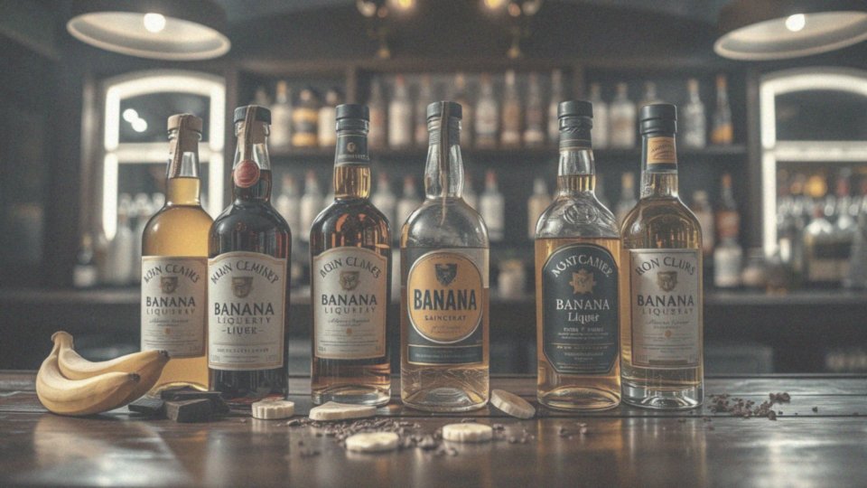 Jakie są różne warianty likieru bananowego?