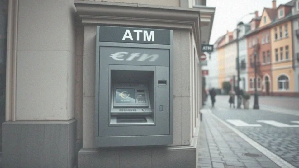 Jakie są opłaty związane z wypłatą euro w bankomacie?