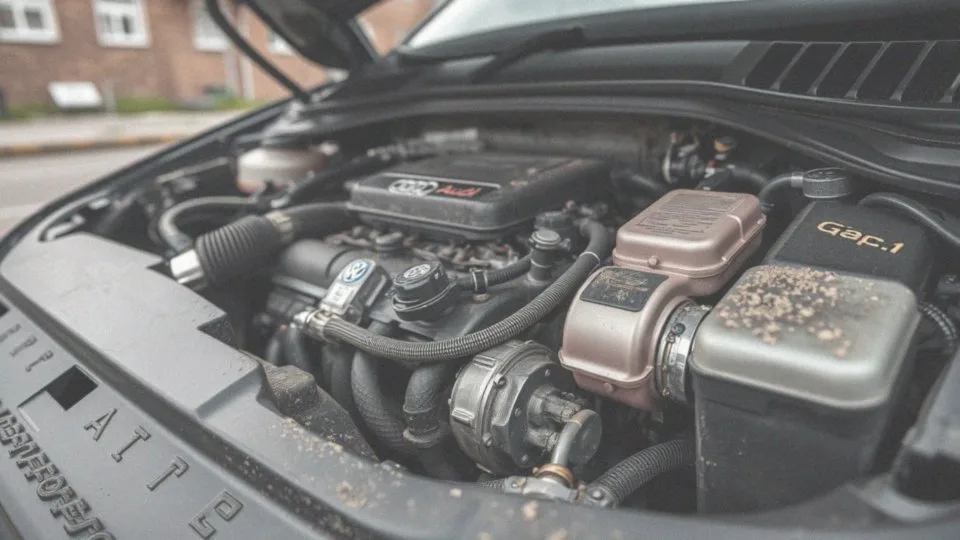 Czy silnik 2.0 TFSI 252KM ma problemy z ubytkiem płynu chłodniczego?