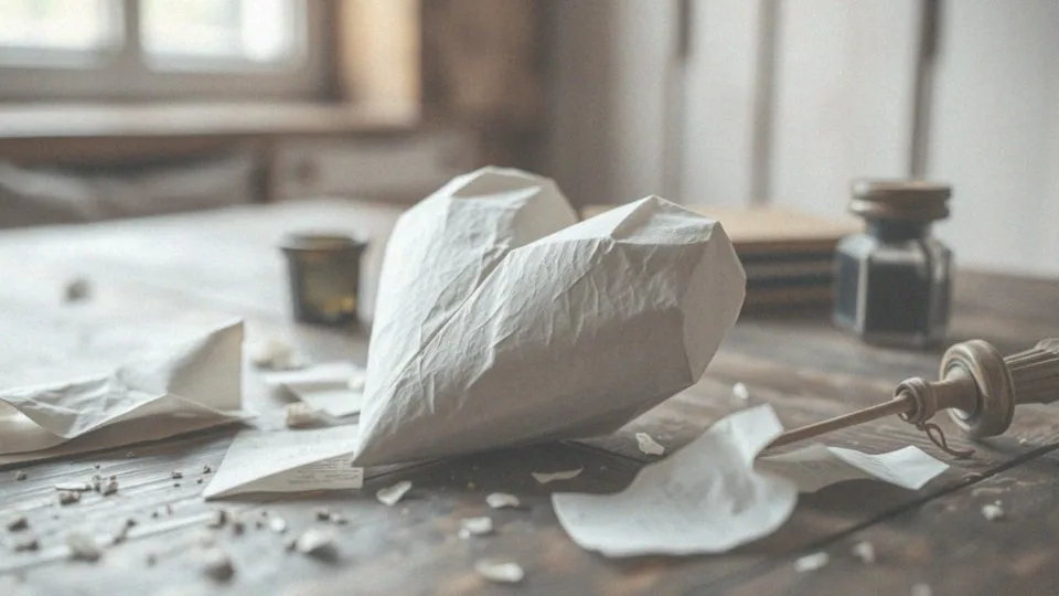 Jak serce z papieru może być doskonałym prezentem na walentynki?