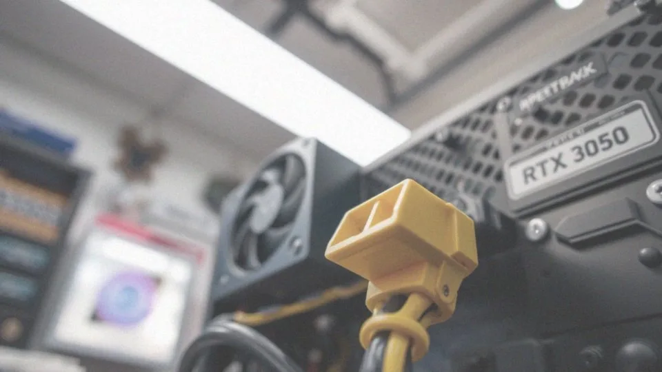 Co oznacza linia 12V w zasilaczu dla RTX 3050?