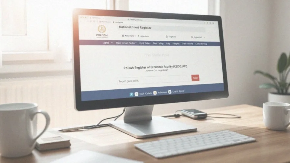 Jak można zweryfikować sprzedawcę w bazie CEIDG lub KRS?