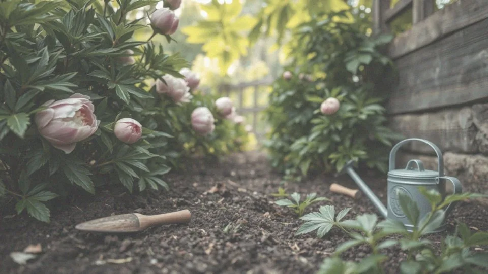 Jakie są kluczowe czynności pielęgnacyjne dla piwonii?