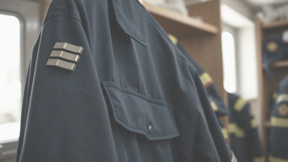 Gdzie powinny być umieszczane baretki na mundurze?