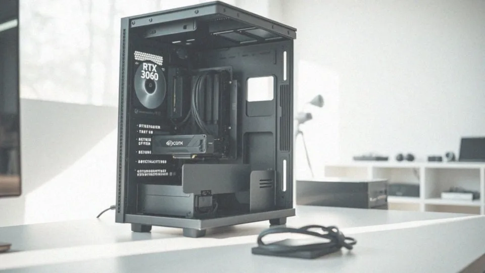 Jak obliczyć zapotrzebowanie energetyczne komputera z RTX 3060?