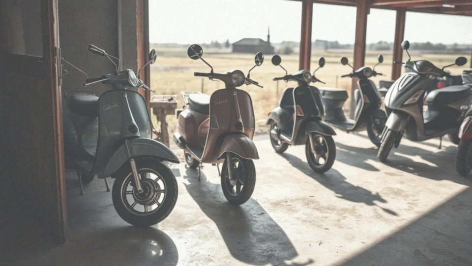 Jakie roczniki motorowerów 50 cm³ można znaleźć w ofercie używanych pojazdów?