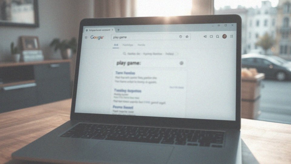 Czy można wylosować grę w wyszukiwarce Google?