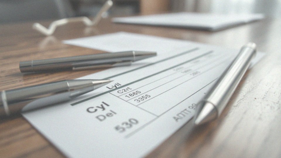 Jak interpretować wartości Cyl (cylinder) na wydruku?