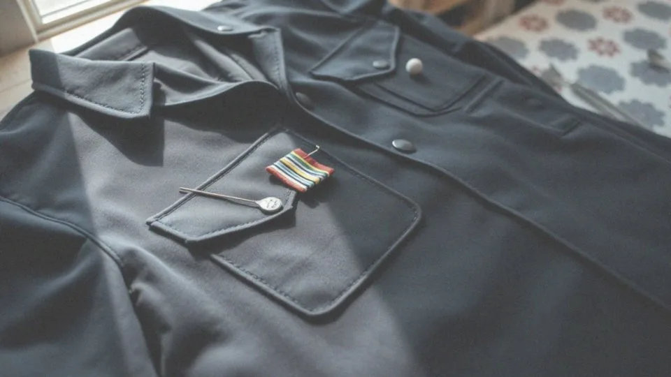 Jak przyszyć baretki do munduru? Przewodnik krok po kroku