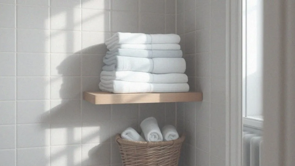Pomysł na przechowywanie ręczników – efektywne rozwiązania do łazienki
